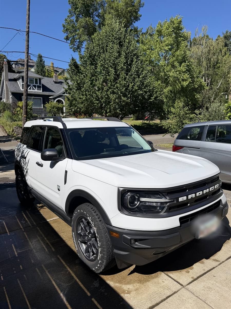 Ford Bronco finished and clean