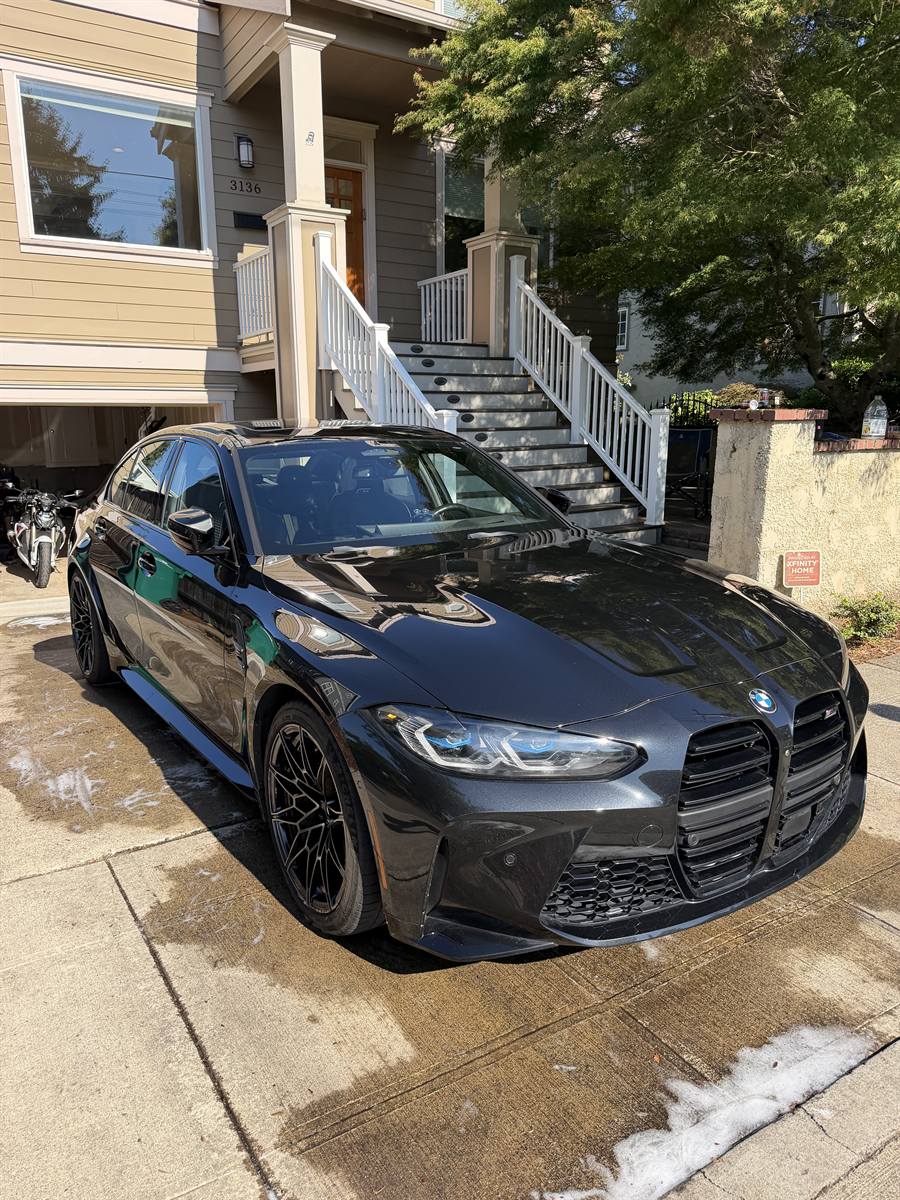 BMW M3 deep gloss finish